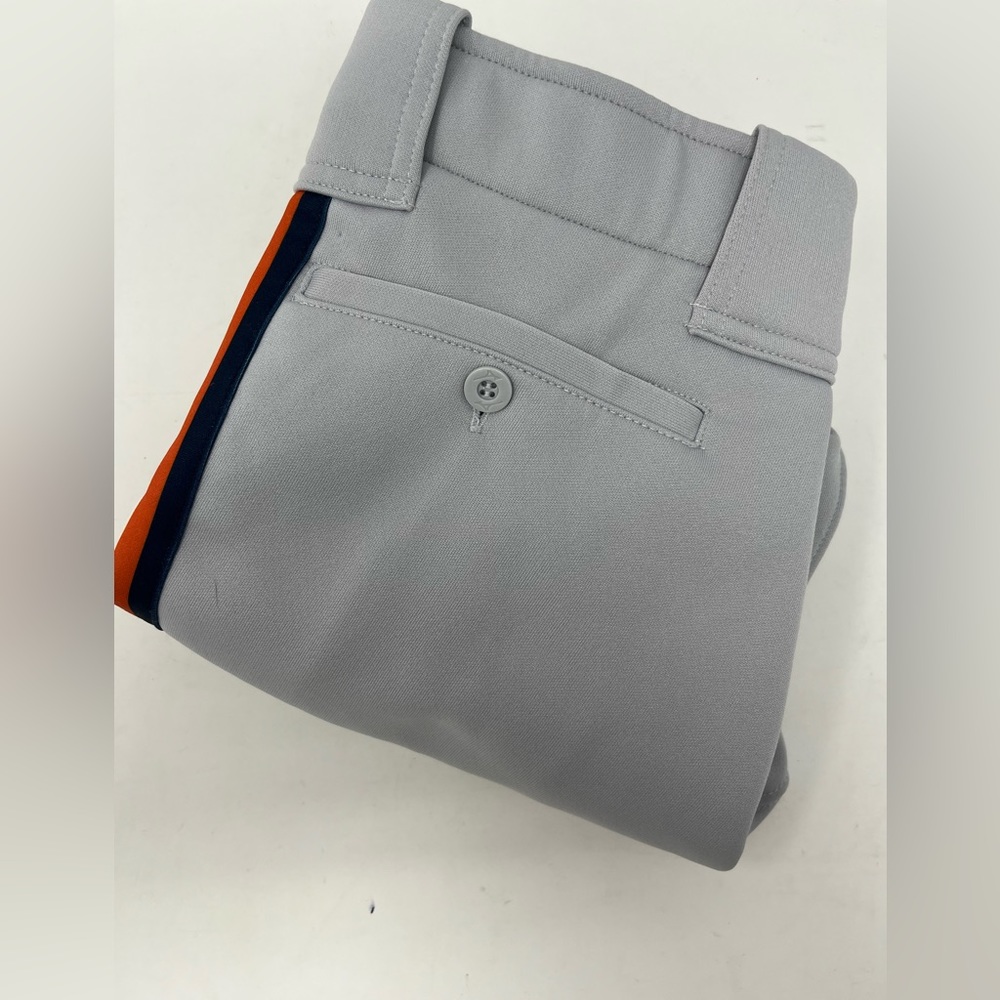 Mizuno Performance Grey/Orange/Blue Softball Pants Womens Used Clean Good GHP3..